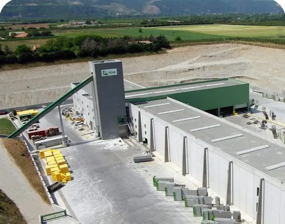 Site existant du Groupe FEHR à Châteauneuf-sur-Isère